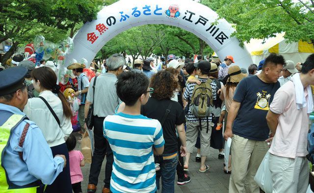 第45回江戸川区特産 金魚まつり