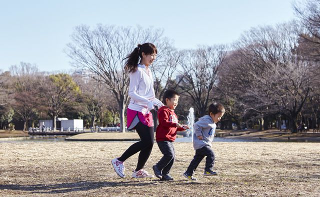 走って温活！“ママとキッズのための”運動のススメ＜その1＞キッズ編