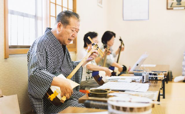 葛西おしゃらく保存会　会長　吉田勝人さん