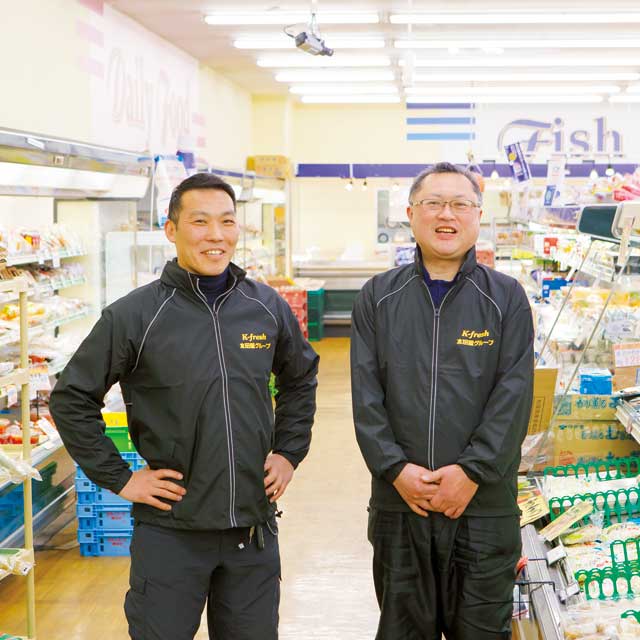 木田屋商店　木田幸太さん　青木英二さん