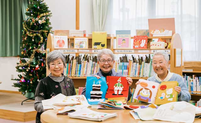 布絵の会　会長 吉崎俊子さん