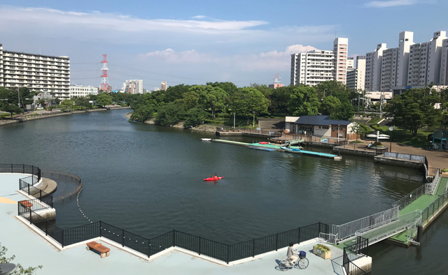 新左近川親水公園でカヌー体験　特集