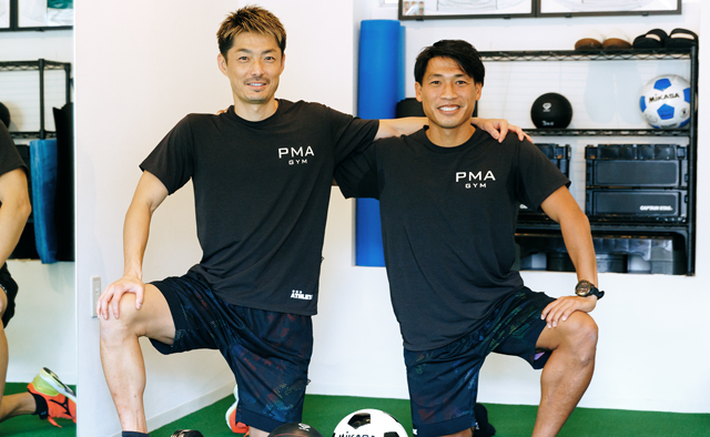PMA PERSONAL GYM　福田健介さん(左)、秋葉勇志さん(右)