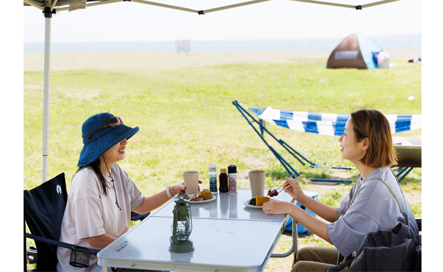 夏のおでかけ案内　～海を眺めながら味わう絶品バーベキュー～特集