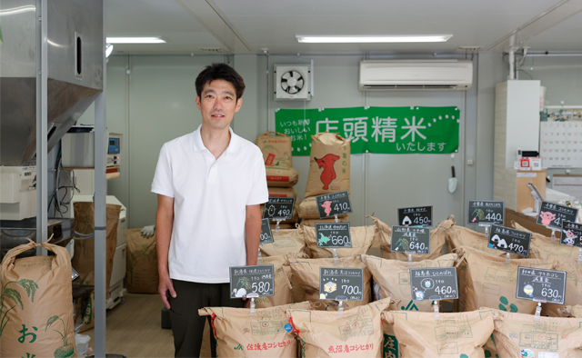 お米の専門店 松原商店　松原 宏次さん