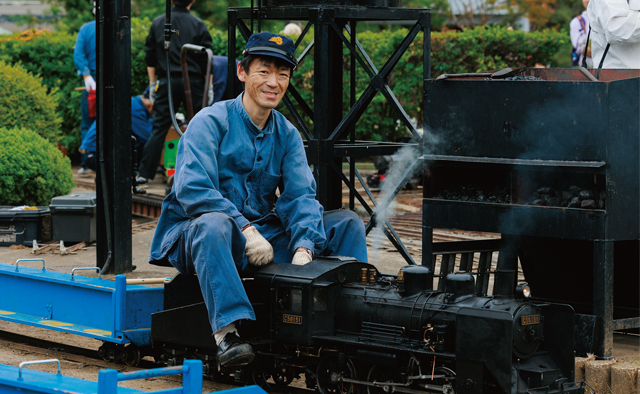 市川蒸気鉄道クラブ 会長　清水 信吾さん