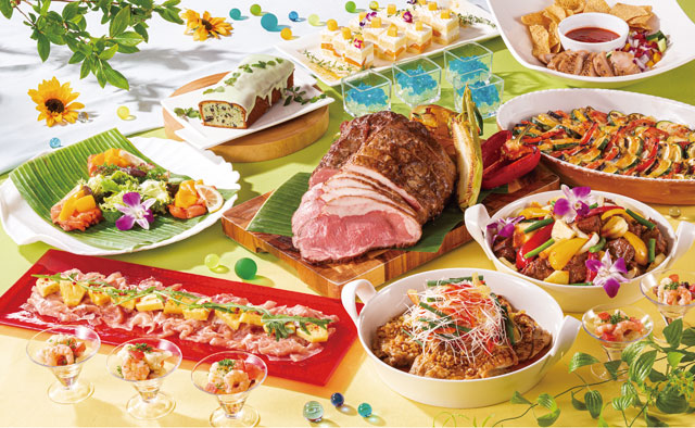 東京ベイ舞浜ホテル  鮮やかな季節限定メニューで夏を満喫