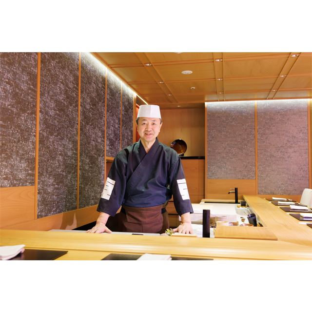 すし絵馬　和食統括料理長　関口泰一さん