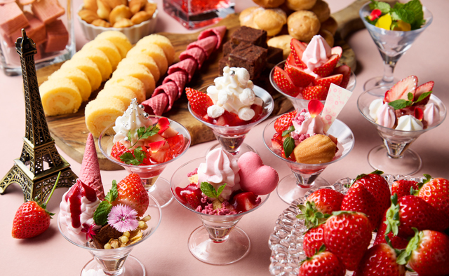 HOTEL TOPICS　春を先取り！ ホテルのストロベリーフェア特集
