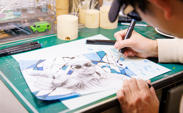 THE RAINBOW BAMBOO Art gallery 虹林竹男さん特集