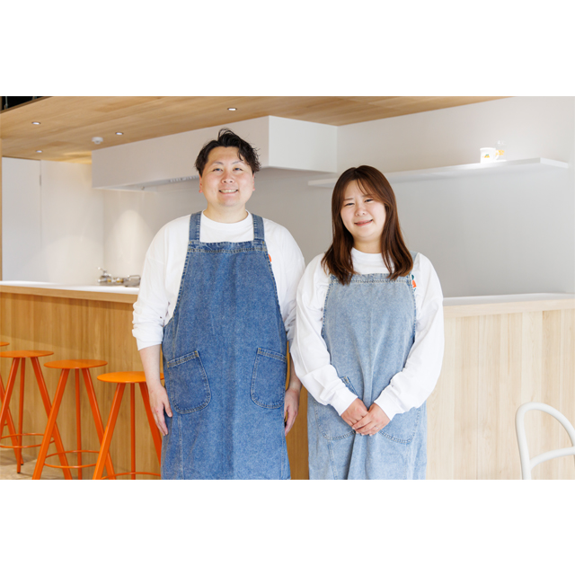 PERCH DINER　品田翔さん・悠理さん
