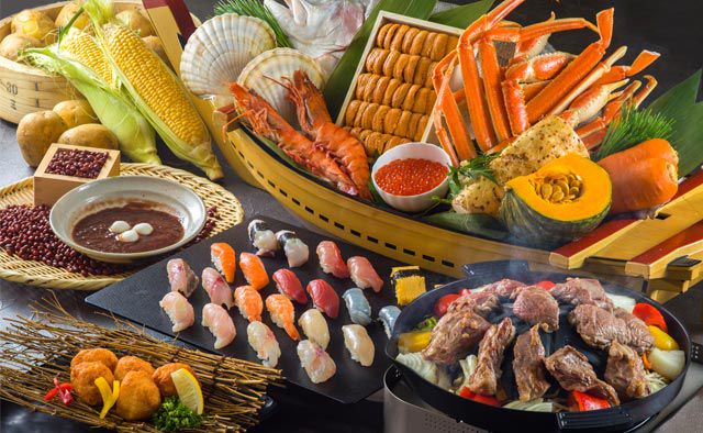 サンルートプラザ東京
日本料理「浜風」
北海道の恵み和食バイキング