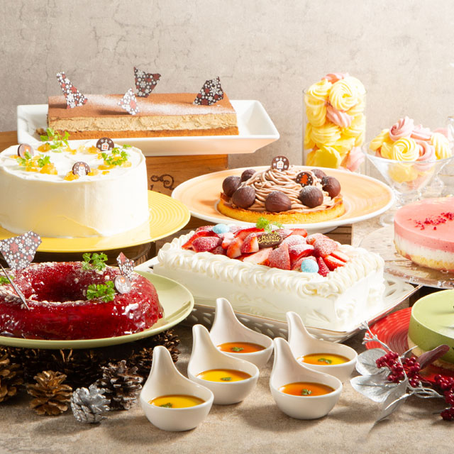 イクスピアリ４階のスイーツビュッフェ「Salon de Sweets」で「クリスマスフェア」を開催