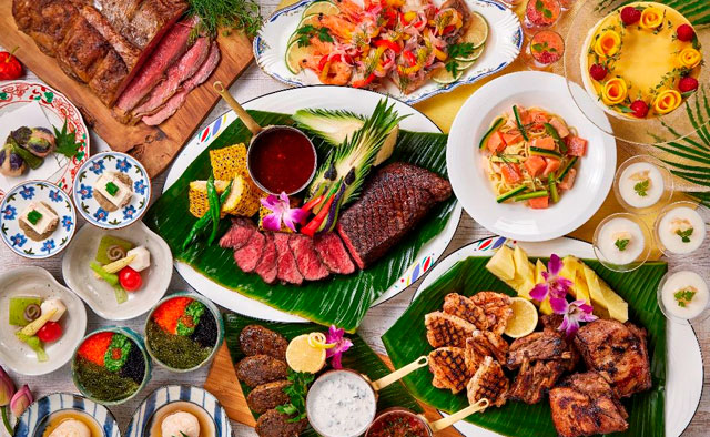 肉料理をメインに、世界のグルメを味わう贅沢ランチブッフェ
「世界グルメフェスタ」開催