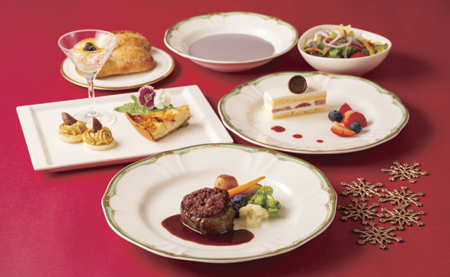 牛フィレ肉のポワレを堪能！東京ベイ舞浜ホテル ファーストリゾート「オールデイダイニング カリフォルニア」で楽しむクリスマスディナー