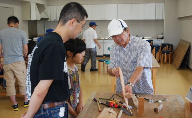 浦安市郷土博物館
親子舟づくり教室