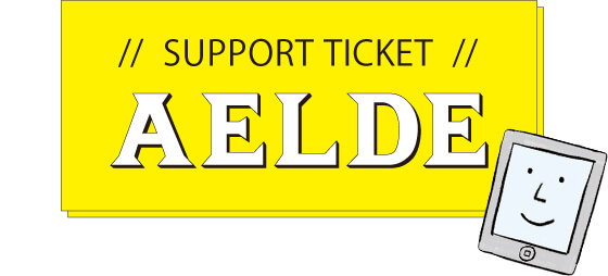 SUPPORT TICKET AELDE