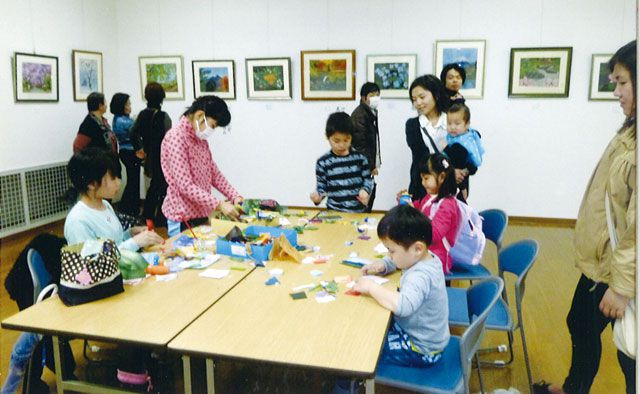 和紙 ちぎり絵展「和紙が織りなす、温かみ溢れる芸術」