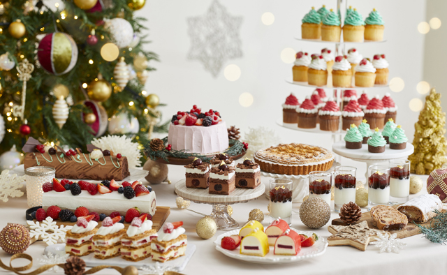 4日間限定 グランドニッコー東京ベイ 舞浜「ル・ジャルダン」の「クリスマススイーツブッフェ」